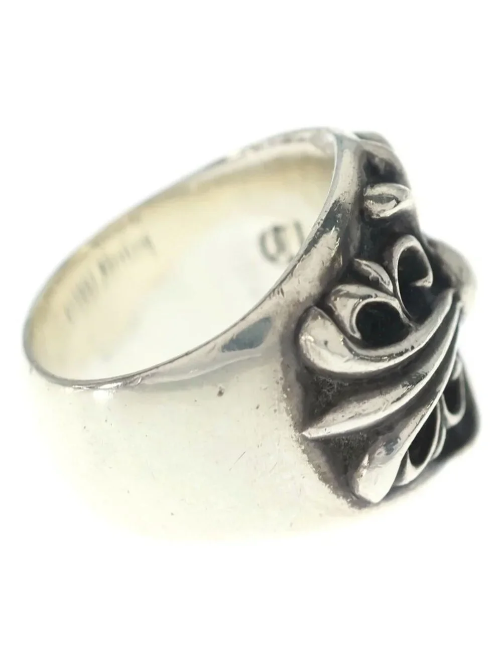 Chrome Hearts Keeper Ring Silver